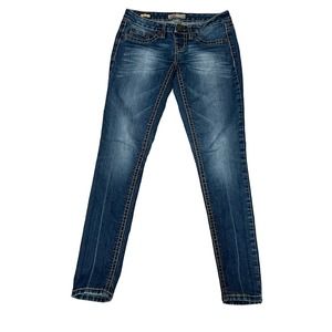 YMI‎ Skinny Jeans Med Wash, sz 3, #508-S